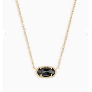 KENDRA SCOTT ELISA NECKLACE BLACK
